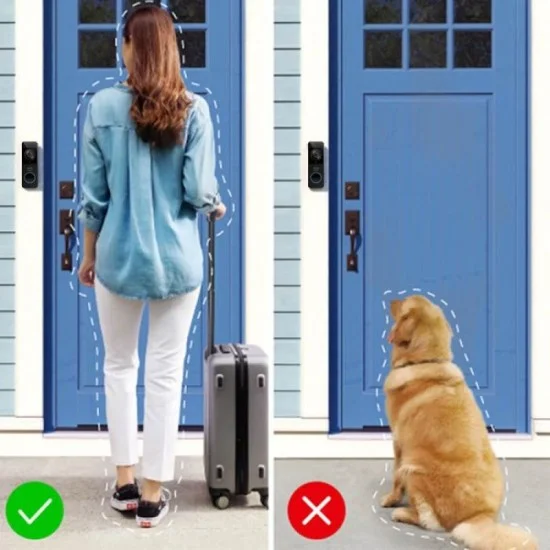 Eufy Video Doorbell 1080p (Battery-Powered) - Black